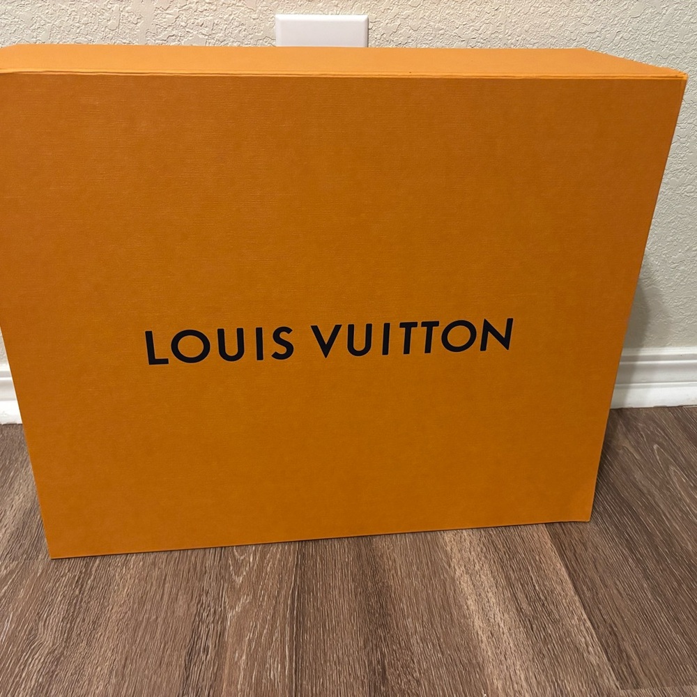 Louis Vuitton Signature Orange Storage Box